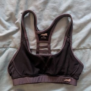 Sports bra.